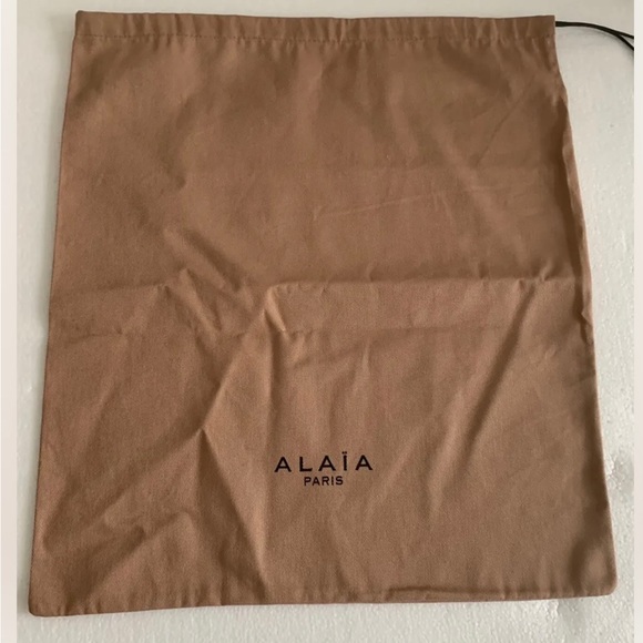 ALAIA DUSTBAG SLEEPER NEW SHOES OR HANDBAG BAG LOGO 13 X 15" - Picture 3 of 3